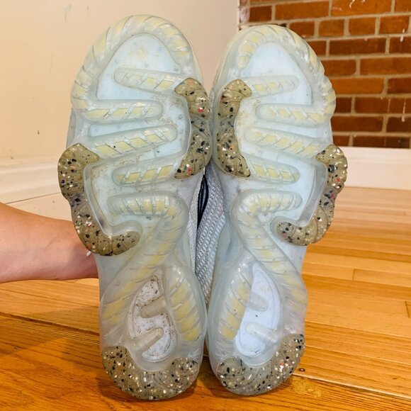 Nike Air Vapormax FK 2021 White and Black DH4084-100 Size 10.5 - Picture 12 of 15